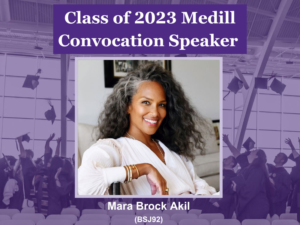 Class of 2023 Medill Convocation Speaker Mara Brock Akil (BSJ92).