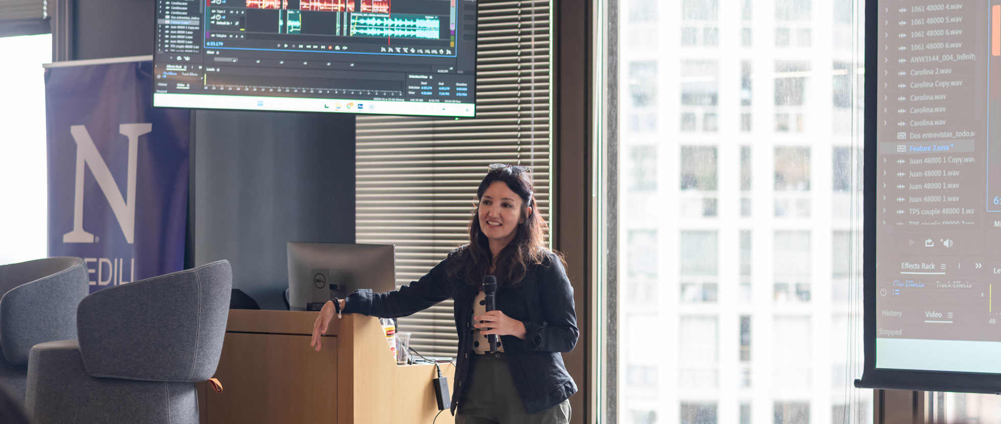 Audiophile Conference talk on bilingual audio journalism