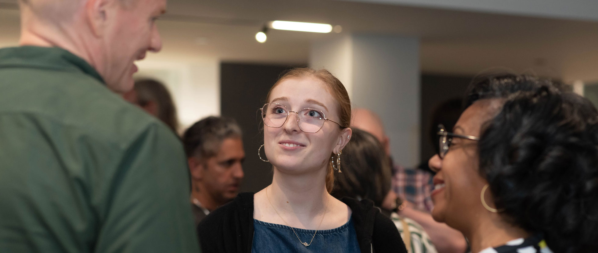 Audiophile conference candid picture of an attendee