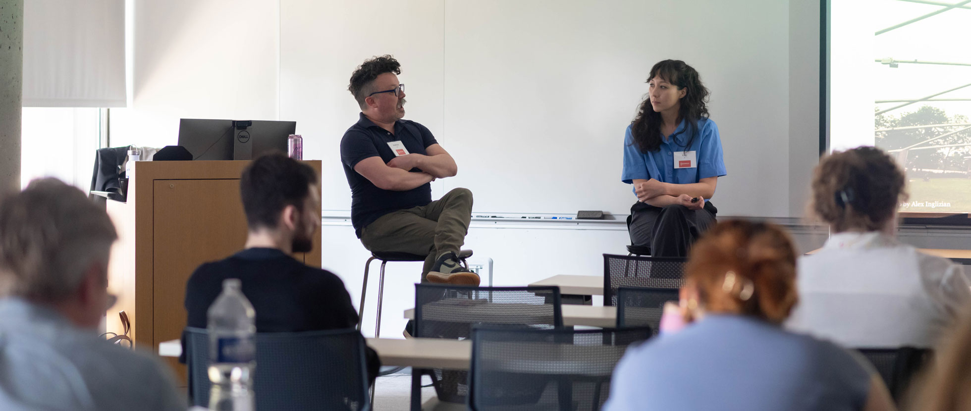 Audiophile conference talk on curating sound