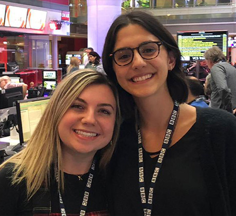 Two Medill students.