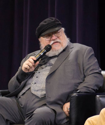 George R. R. Martin speaks at Medill.