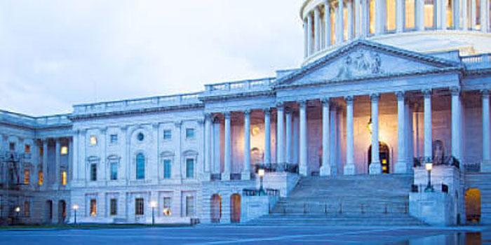 The Capitol building.