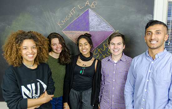 Students in the Knight Lab