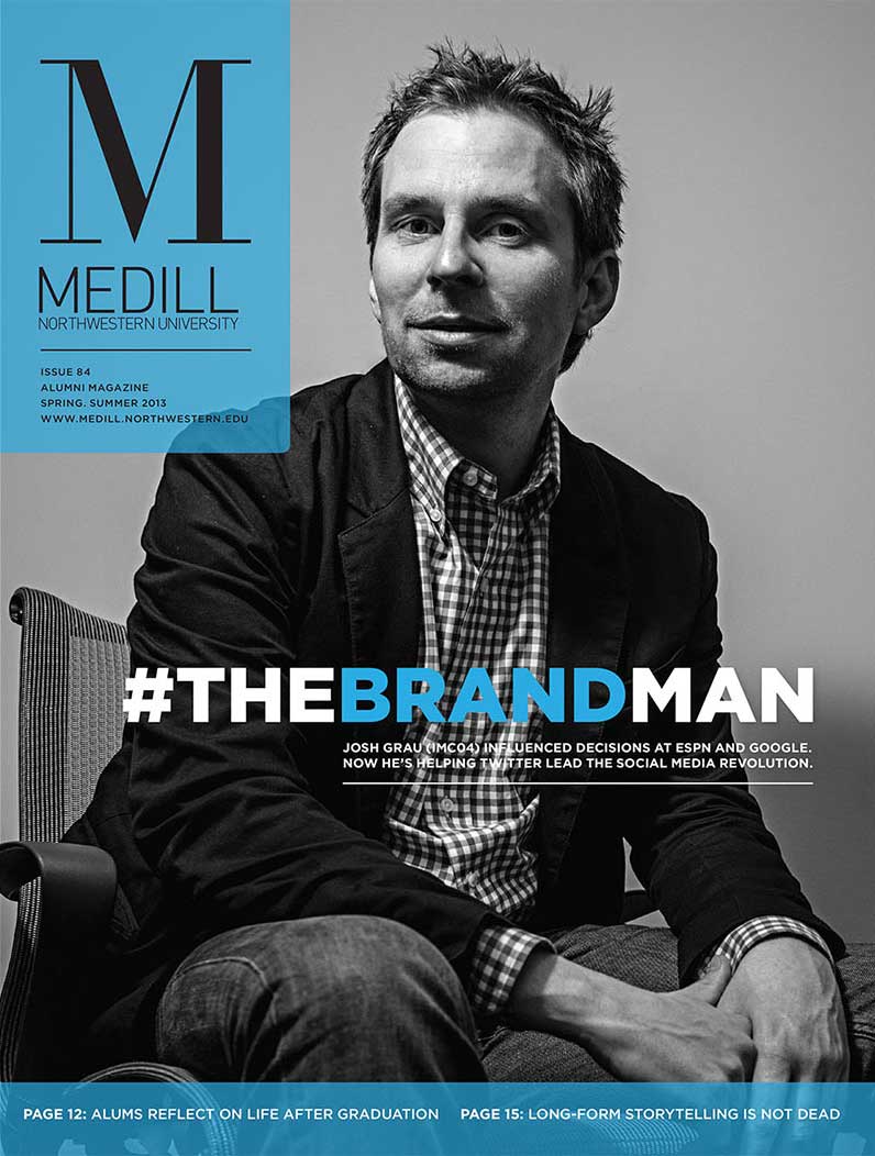 Spring-Summer Cover of Medill Magazine