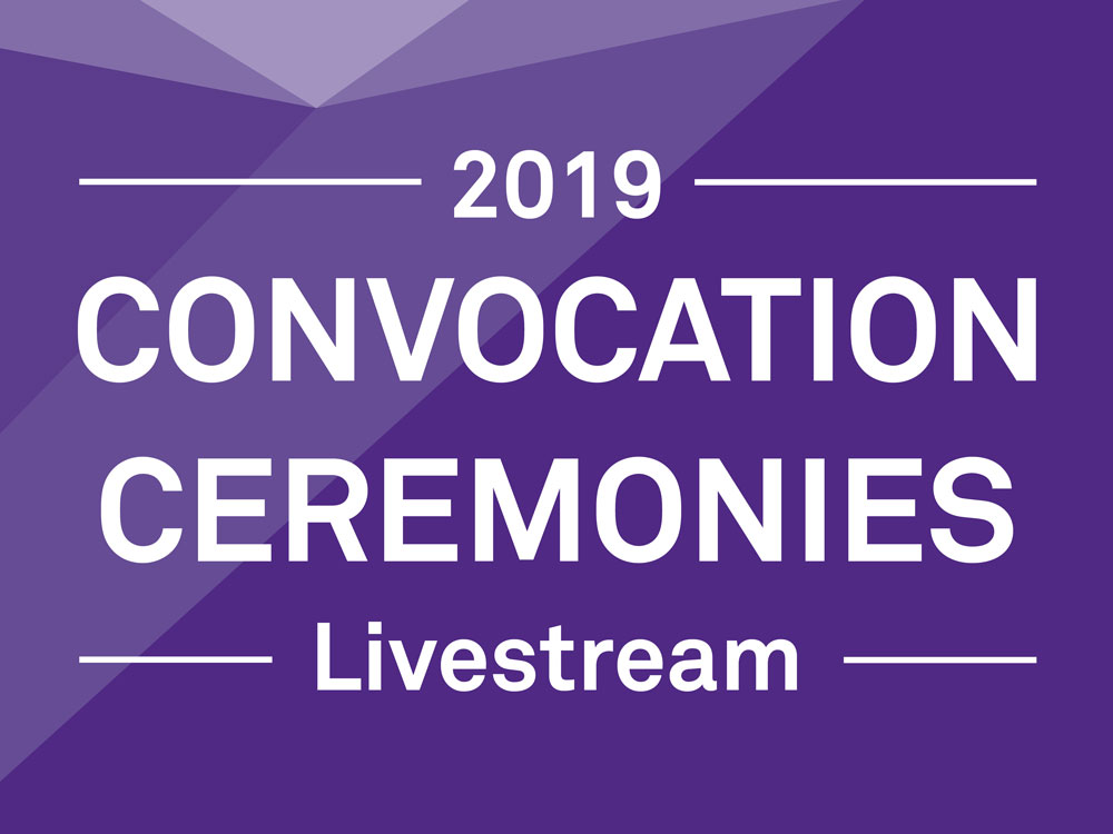 2019 Convocation Ceremonies Livestream