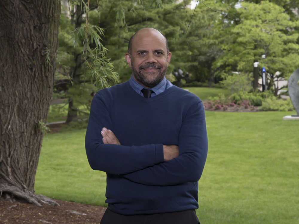 Headshot photo of Steven Thrasher