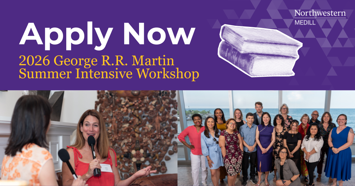 Apply Now. 2026 George R.R. Martin Summer Intensive Workshop. 