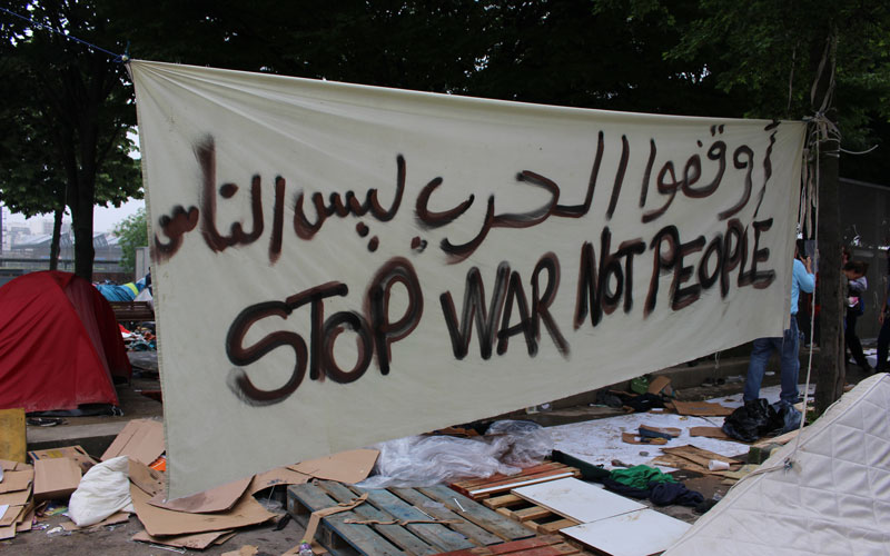 BSJ Paris - Stalingrad sign captured by students reporting in Paris, France