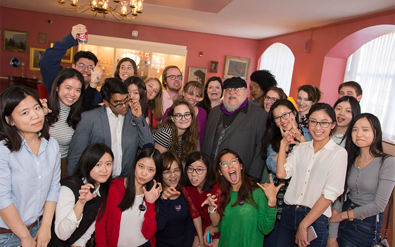 Lunch with George R. R. Martin