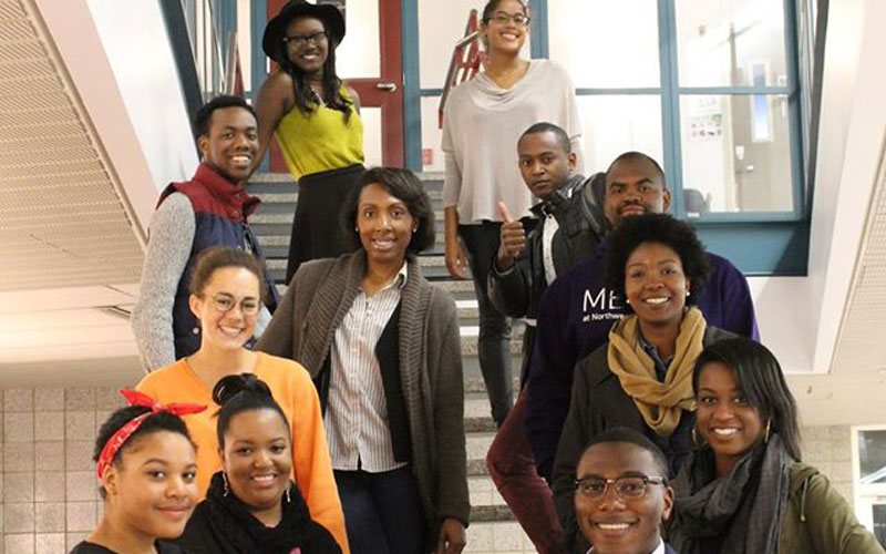 Members from NU's NABJ Chapter