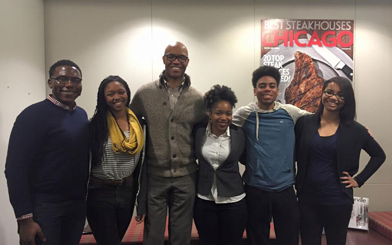 Members from NU's NABJ Chapter