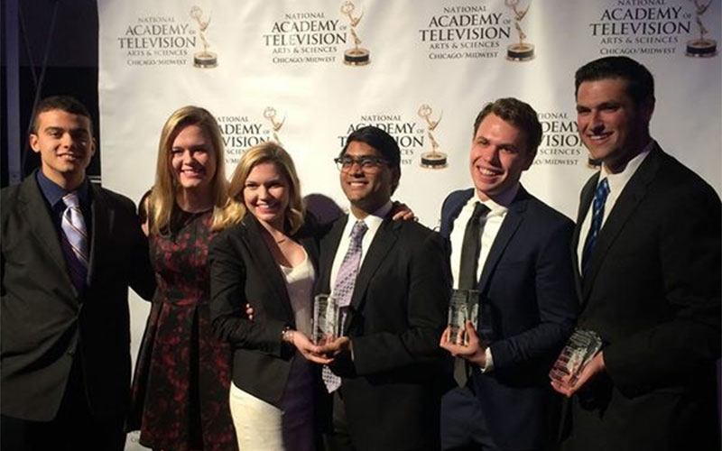 Medill students win big at Chicago/Midwest Emmy awards