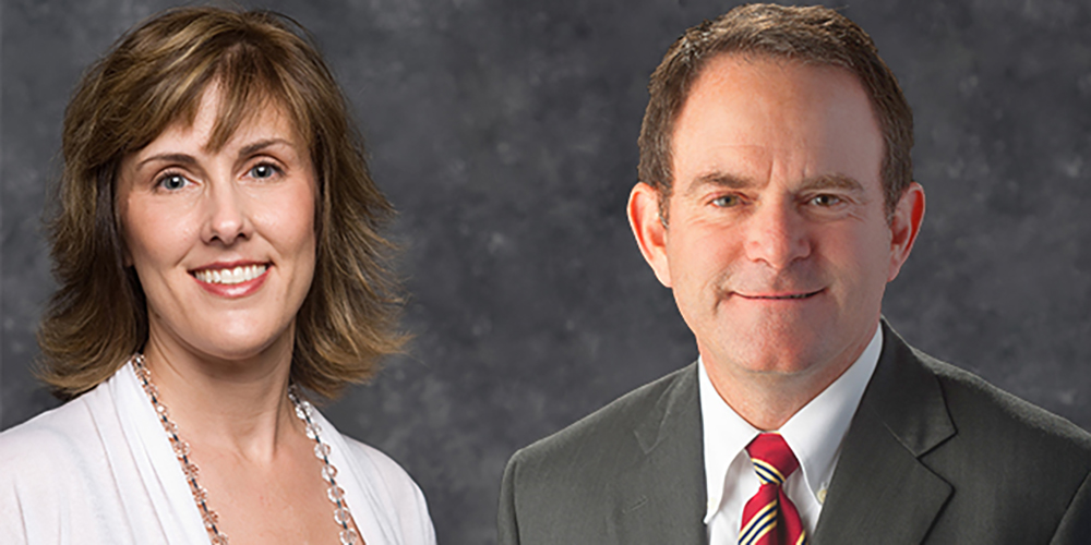 Lisa Hartenberger and Jim Spangler of Navistar International