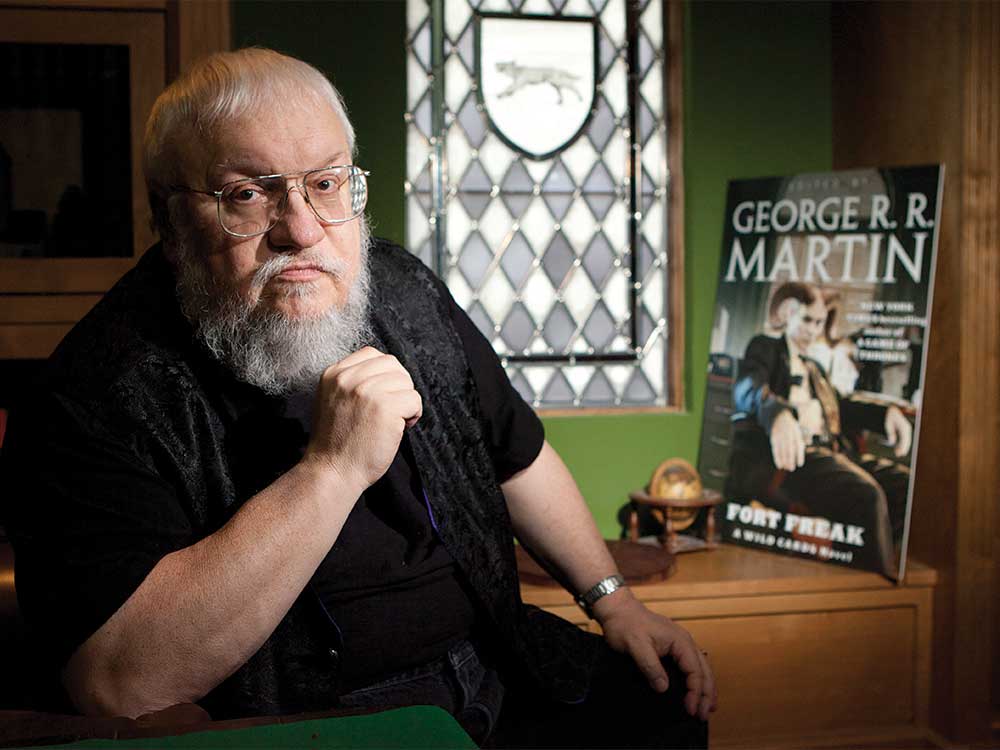 George R. R. Martin (BSJ70, MSJ71).