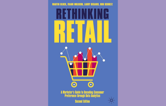 Book cover for "Rethinking Retail: A Marketer’s Guide to Decoding Consumer Preference through Data Analytics"
